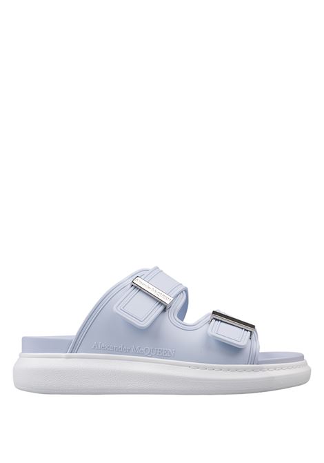 Sandali Hybrid in Azzurro e Argento ALEXANDER MCQUEEN | 658063-W4Z514677